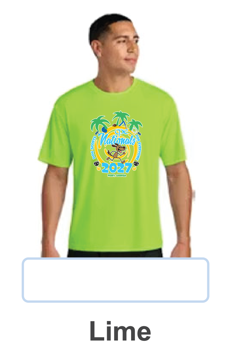 CPE NATIONALS 2027- Performance Tee Shirt