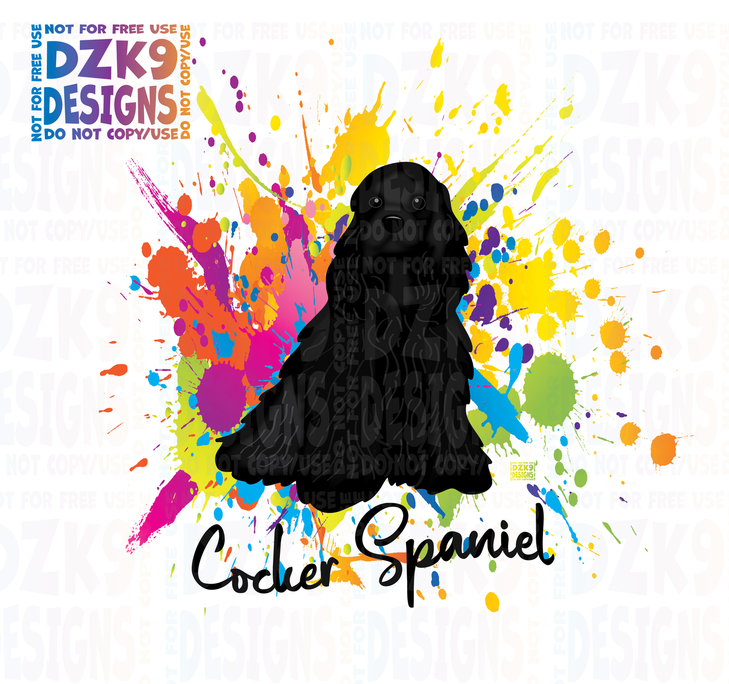 COLOR SPLASH  BREEDS COLLECTION - HandDrawn