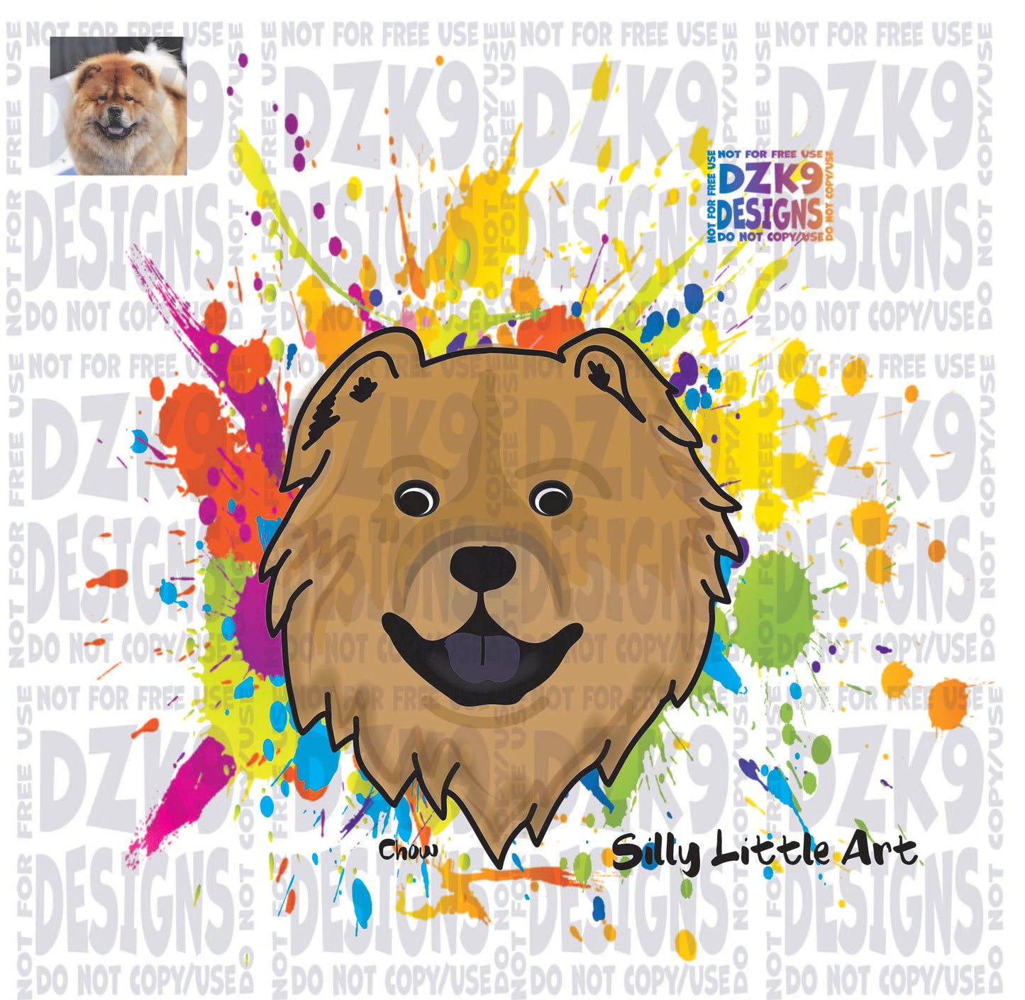 COLOR SPLASH  BREEDS COLLECTION - HandDrawn