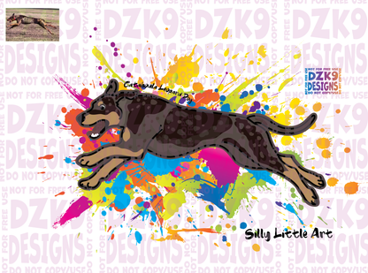 COLOR SPLASH  BREEDS COLLECTION - HandDrawn