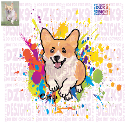 COLOR SPLASH  BREEDS COLLECTION - HandDrawn