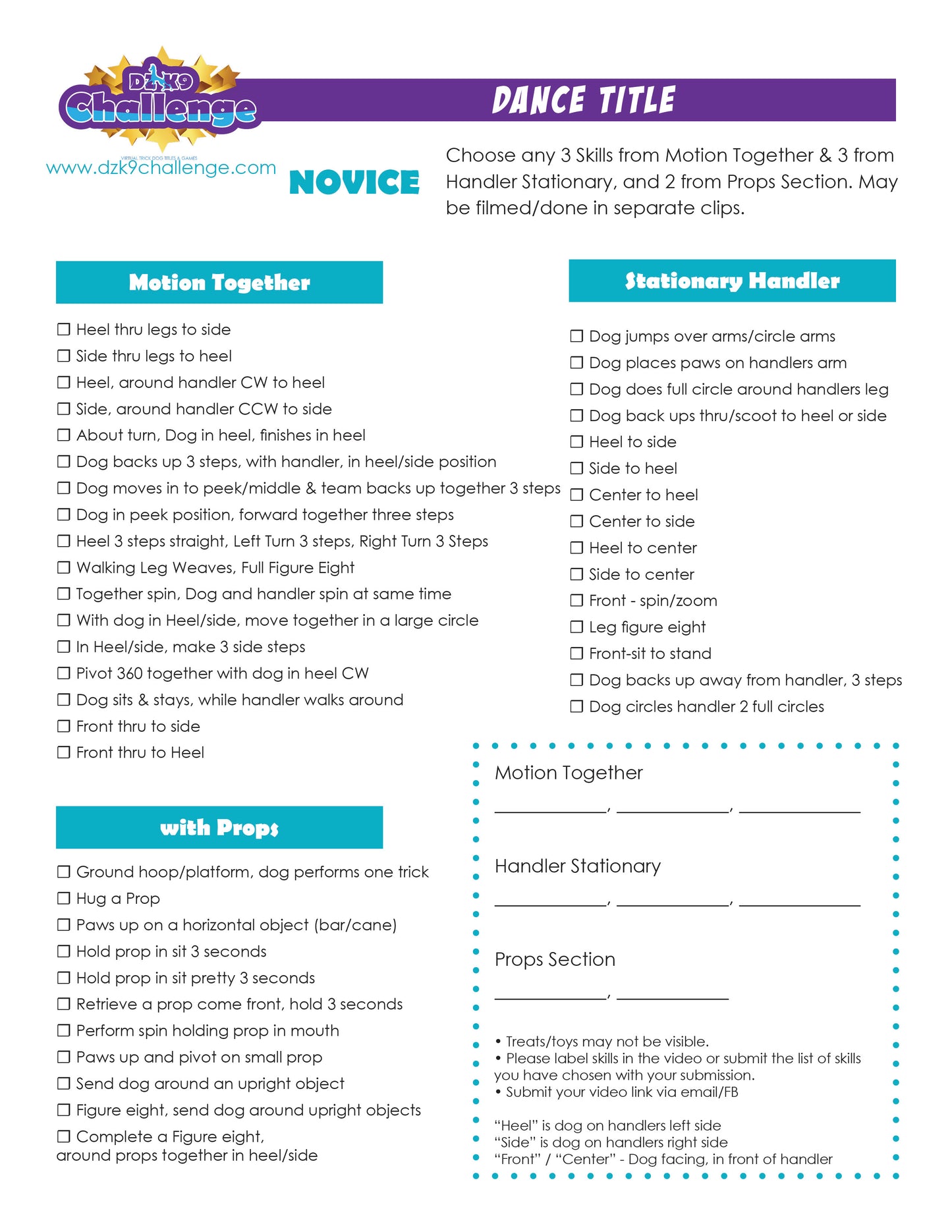 DZK9 CHALLENGE - DANCE