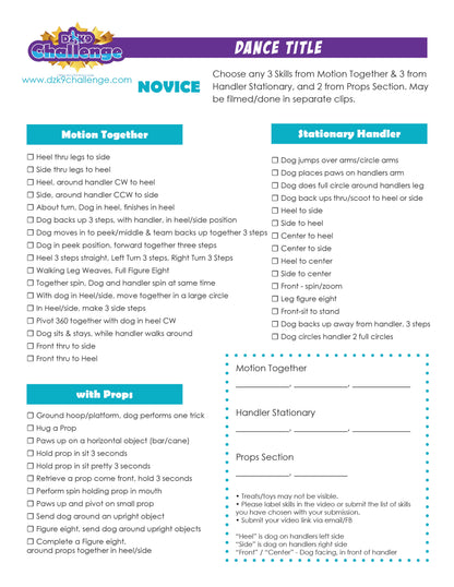 DZK9 CHALLENGE - DANCE
