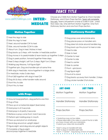 DZK9 CHALLENGE - DANCE