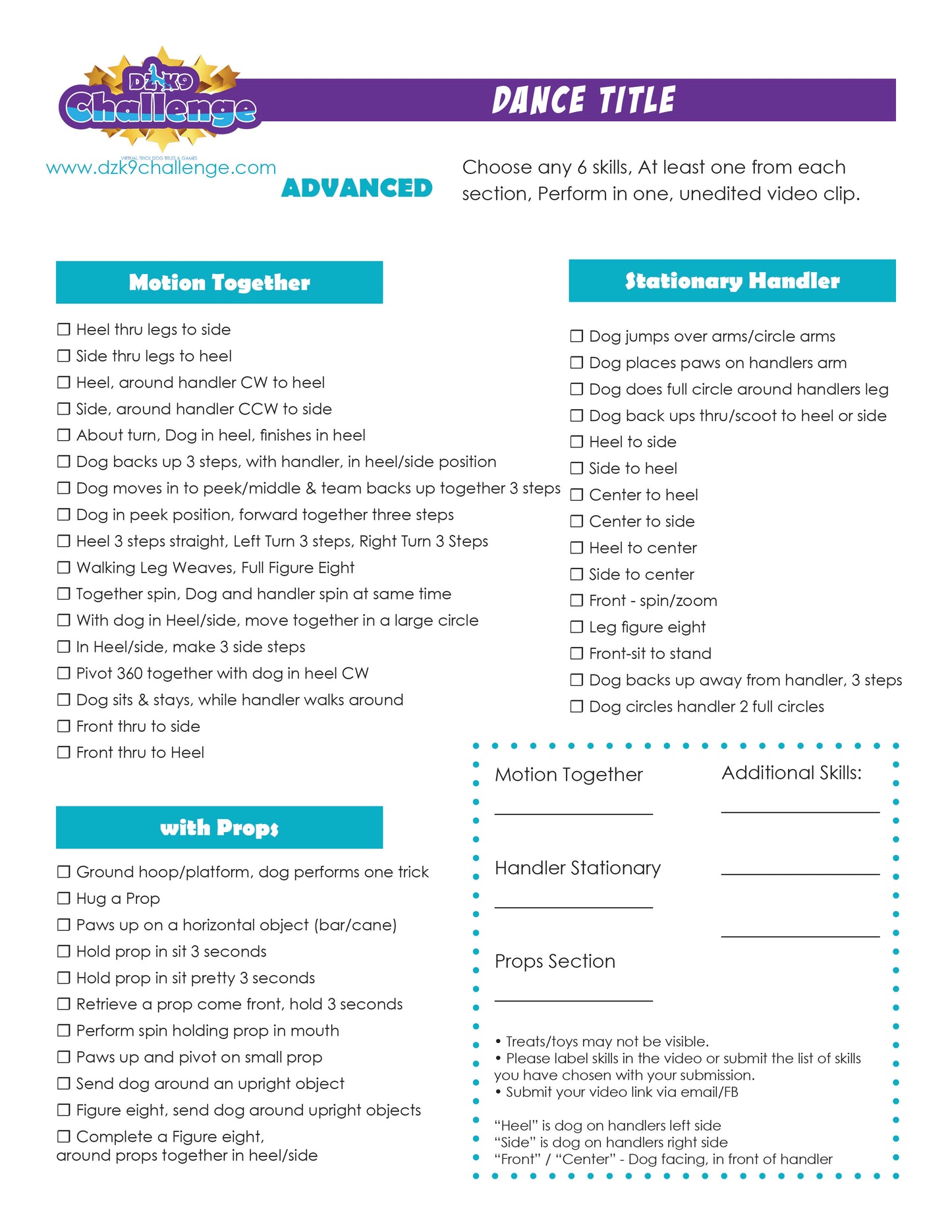 DZK9 CHALLENGE - DANCE