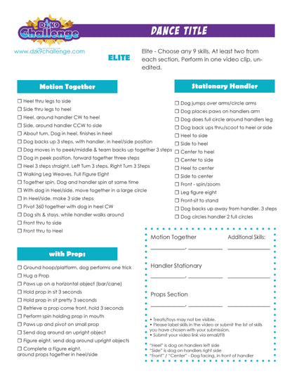 DZK9 CHALLENGE - DANCE