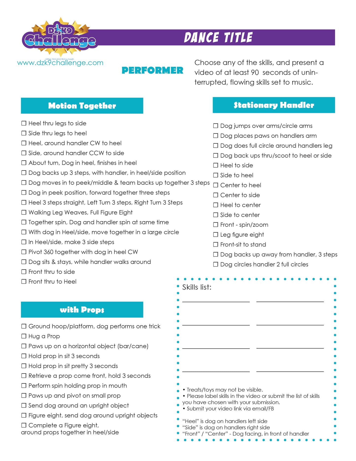 DZK9 CHALLENGE - DANCE