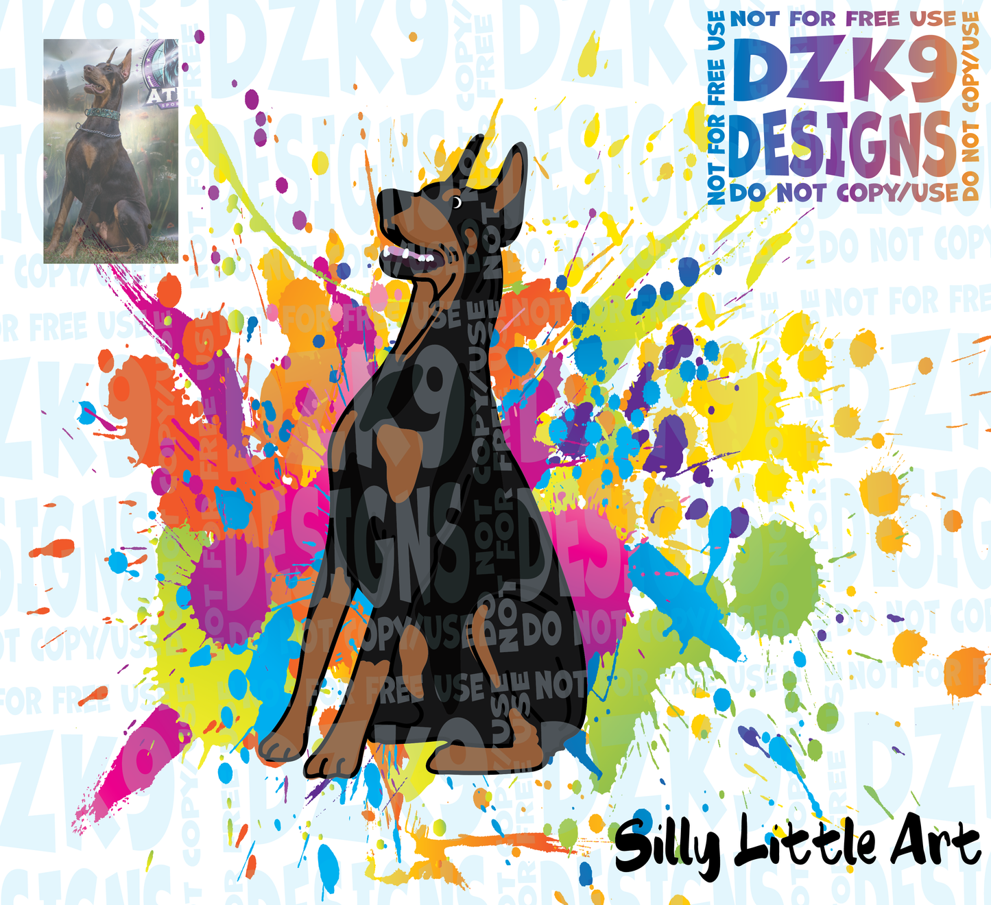 COLOR SPLASH  BREEDS COLLECTION - HandDrawn