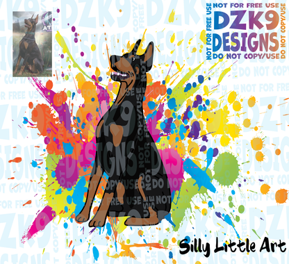 Silly Little Art,  Color Splash - Digital File