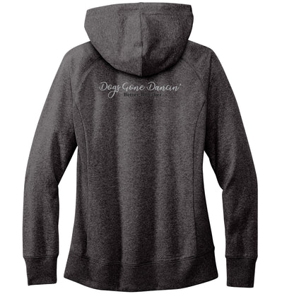 Dogs Gone Dancin'-District Re-Fleece - Black/Silver