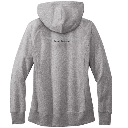 Dogs Gone Dancin'-District Re-Fleece - Black/Silver