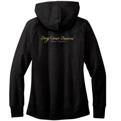 Dogs Gone Dancin'-District Re-Fleece Purple