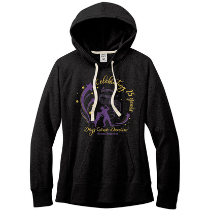 Dogs Gone Dancin'-District Re-Fleece Purple