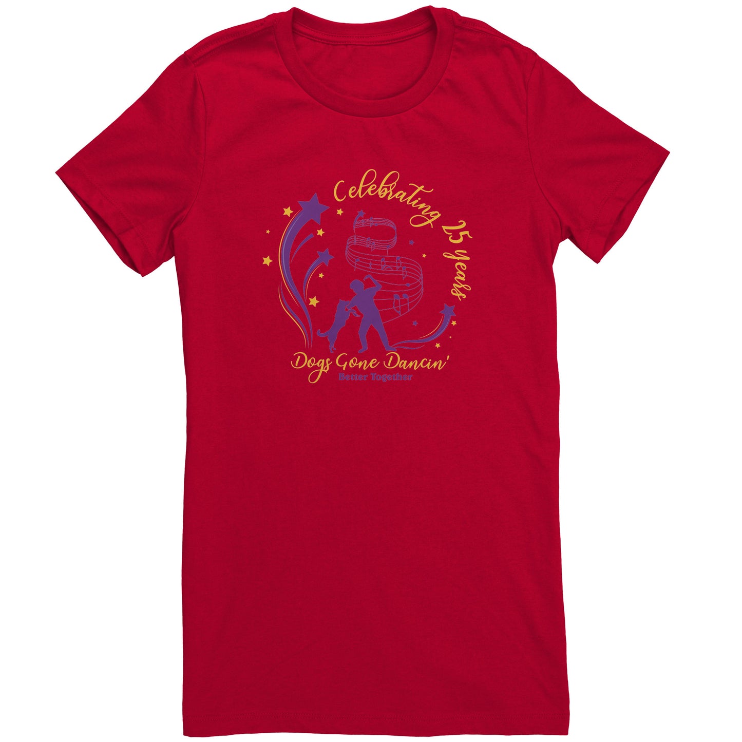 Dogs Gone Dancin' - Bella Womens Shirt