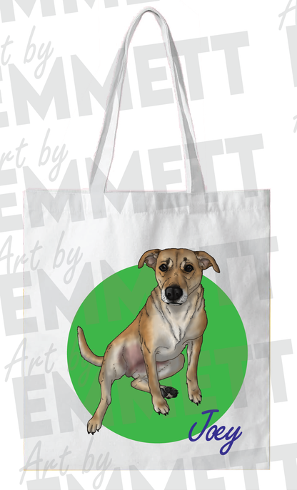 CUSTOM PET PORTRAIT - HAND DRAWN BY EMMETT