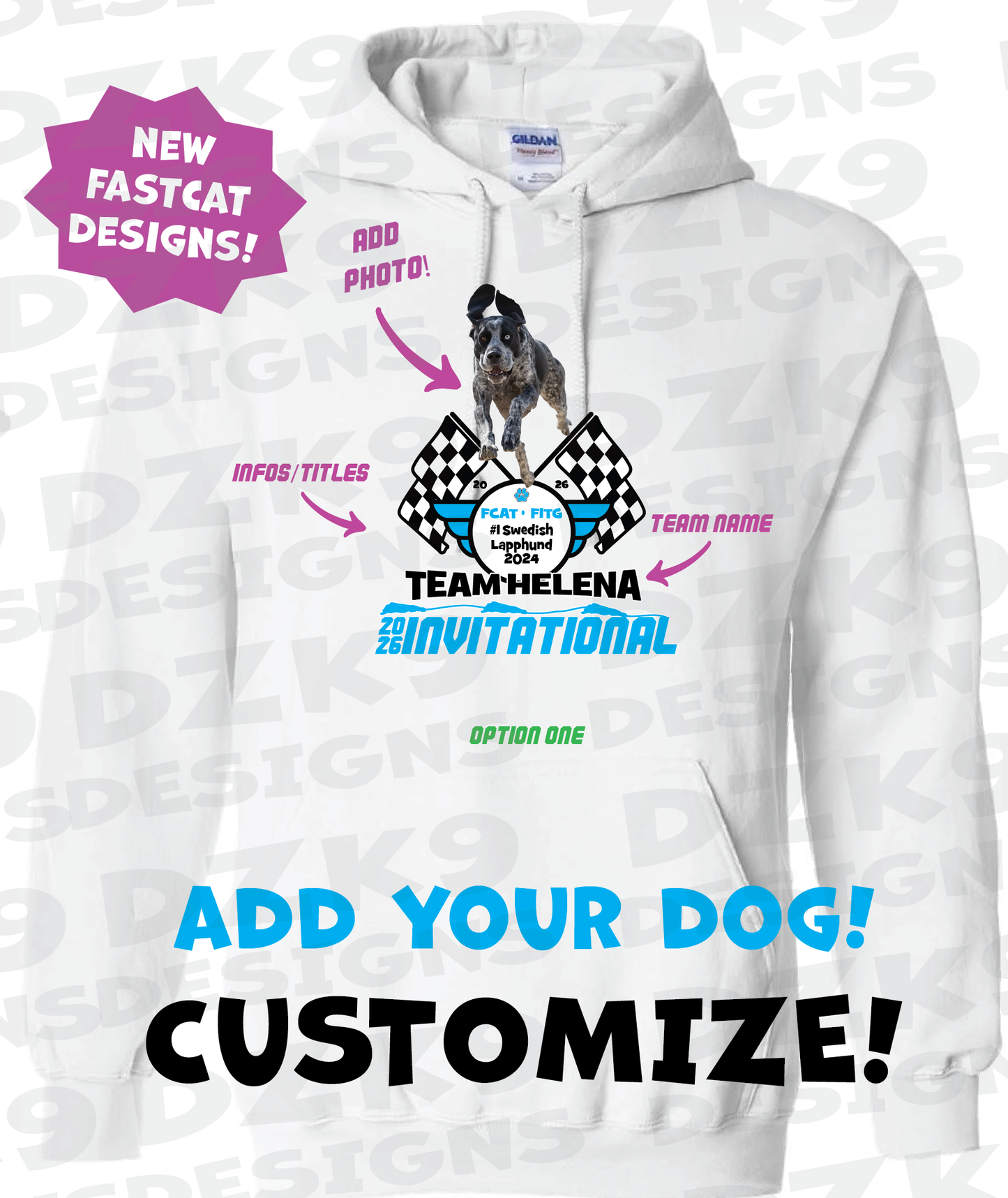 2026 FAST CAT - TEAM FLAGS