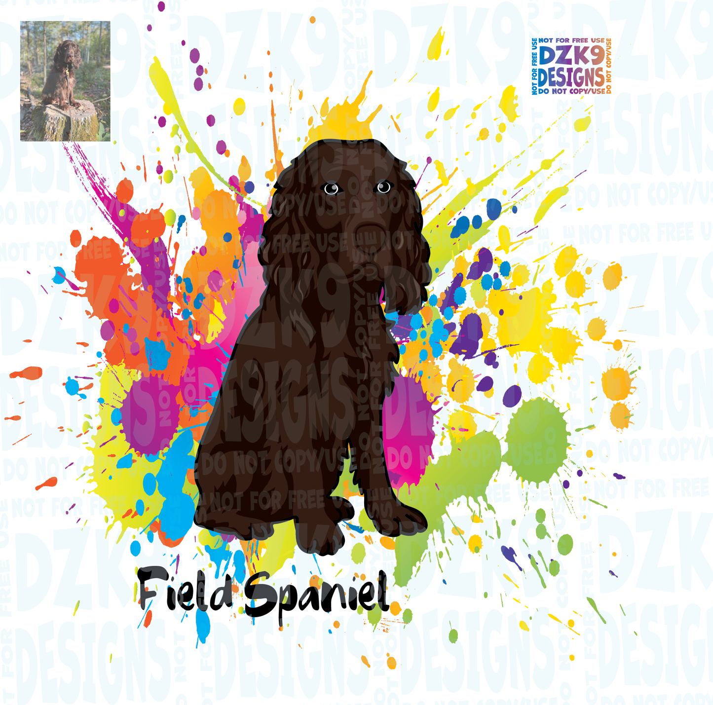 COLOR SPLASH  BREEDS COLLECTION - HandDrawn