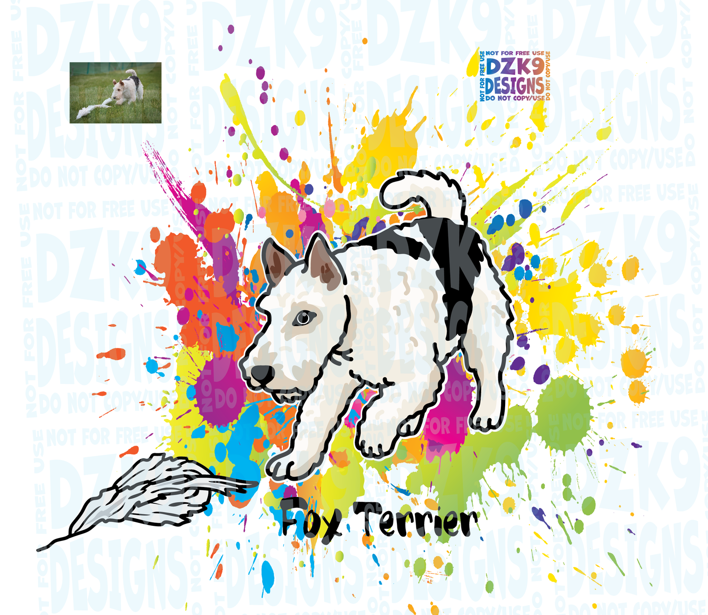 COLOR SPLASH  BREEDS COLLECTION - HandDrawn