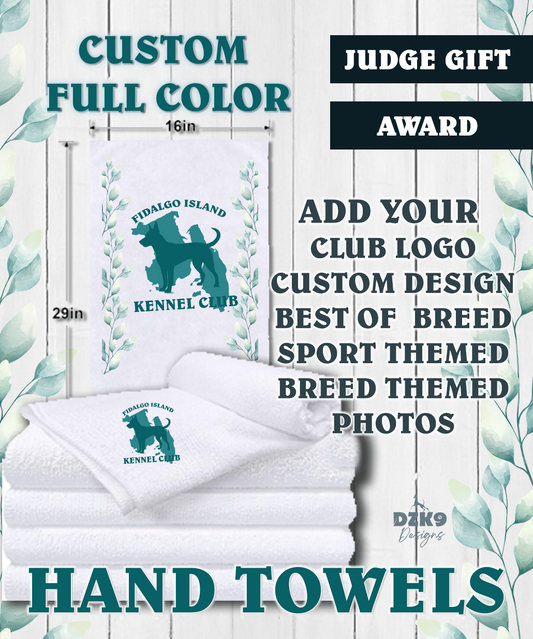 CUSTOM HAND TOWEL
