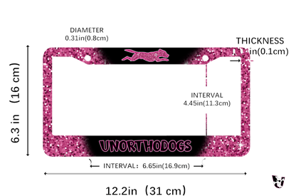 Custom License Plate Frame