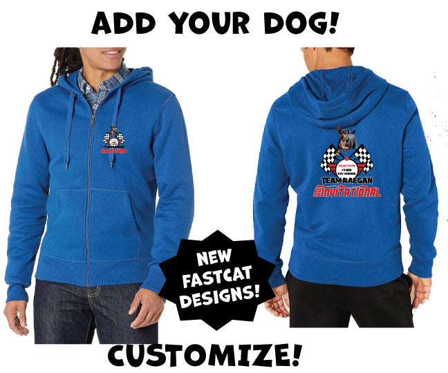 2025 FAST CAT ZIP UP HOODIE  CUSTOM