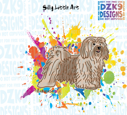 COLOR SPLASH  BREEDS COLLECTION - HandDrawn