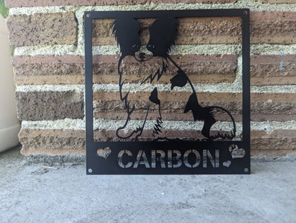 *BREED Metal Sign  - SQUARE w Text