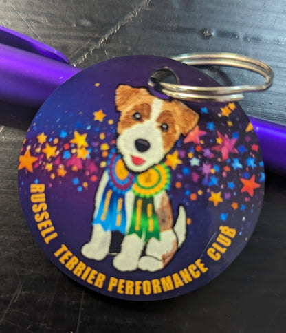 Russell Terrier Performance Club KEYCHAIN