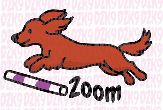 Cute DOXIE - Zoom Agility - SHIRTS & MORE!