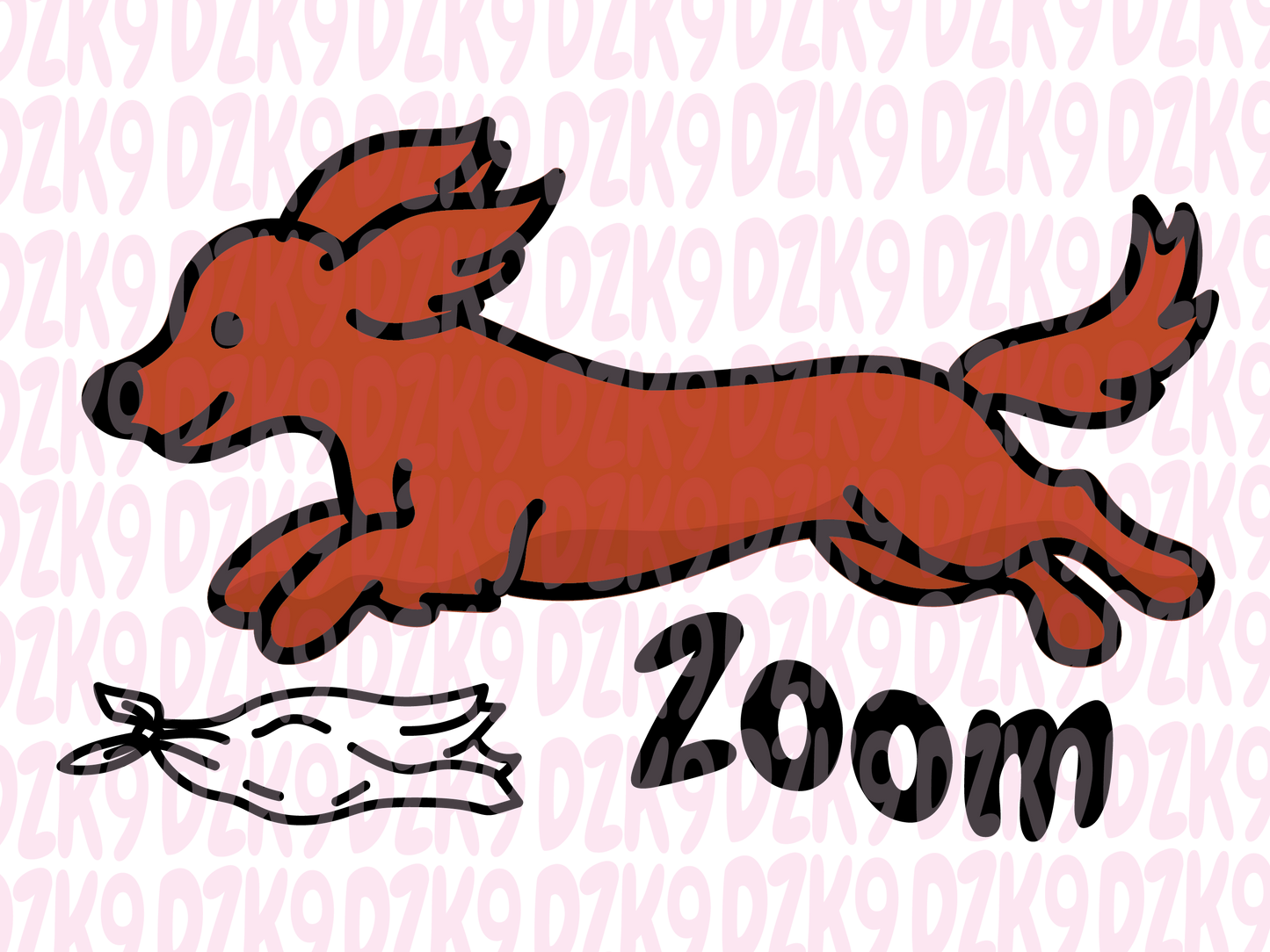 Cute DOXIE - Zoom Fast Cat  - SHIRTS & MORE!