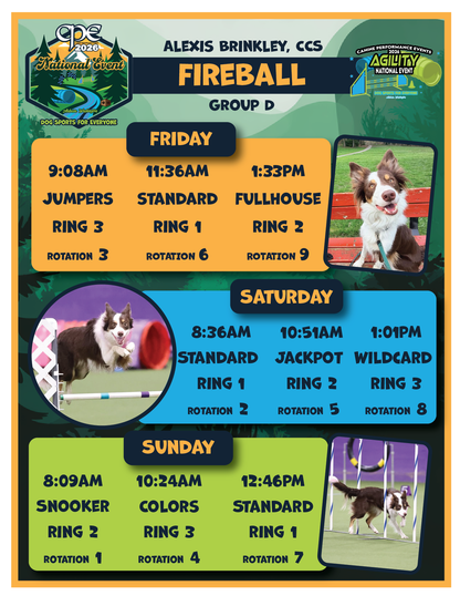 CPE Nationals - Custom Schedule