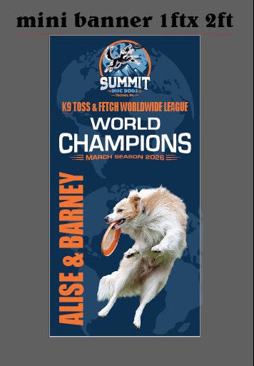 SUMMIT - WORLD CHAMP BANNER  *Teams*