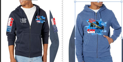 LIZZIE SOFTSHELL ZIP UP HOODIE