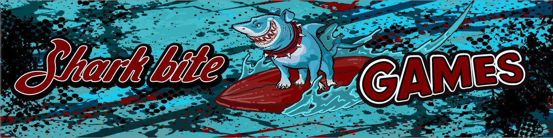 HIGH DESERT BANNER  shark- 2ft X 8ft
