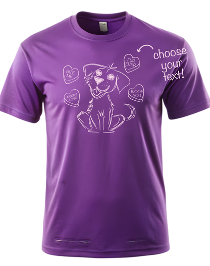PUPPY LOVE - VALENTINES TEE OR HOODIE!