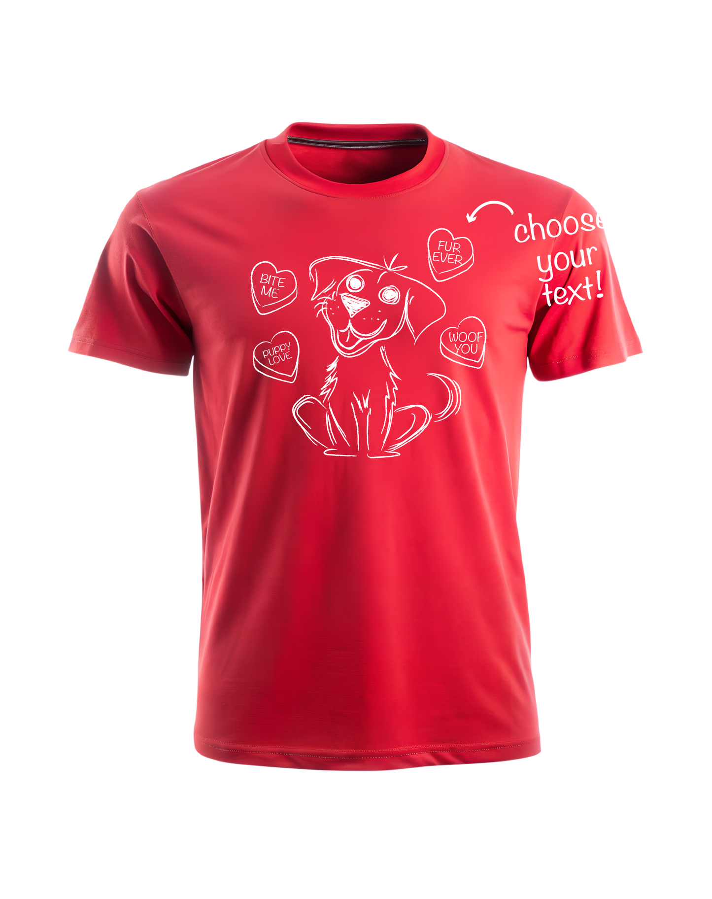 PUPPY LOVE - VALENTINES TEE OR HOODIE!