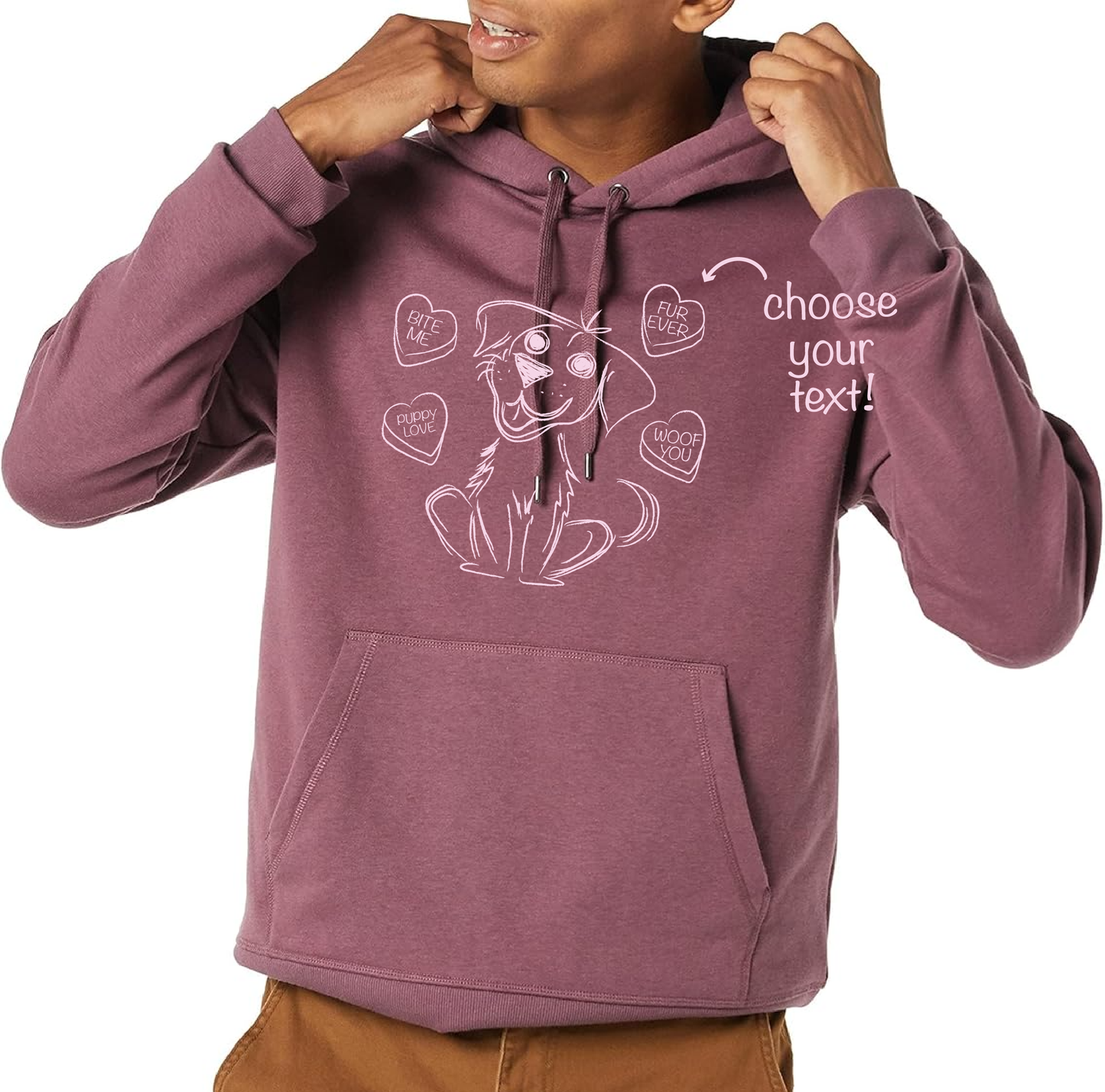 PUPPY LOVE - VALENTINES TEE OR HOODIE!