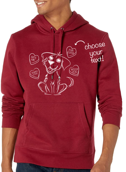 PUPPY LOVE - VALENTINES TEE OR HOODIE!