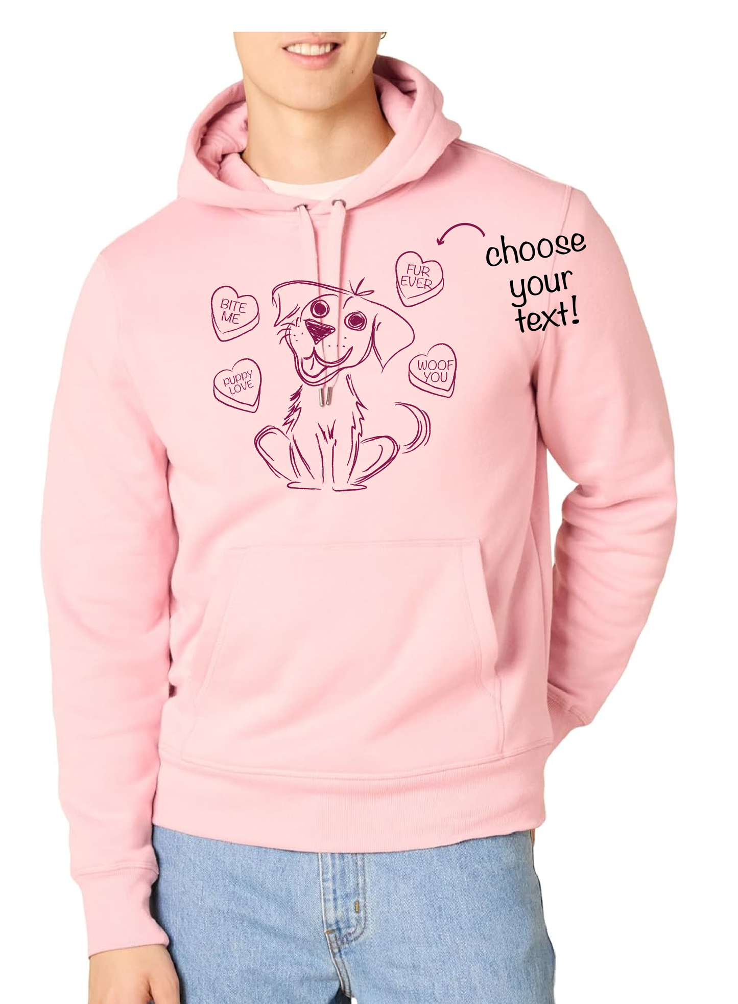 PUPPY LOVE - VALENTINES TEE OR HOODIE!