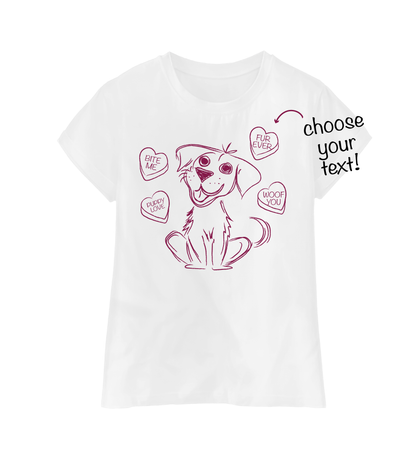 PUPPY LOVE - VALENTINES TEE OR HOODIE!