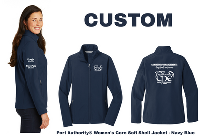 Freyja & Tiny Pete Women’s Soft Shell Jacket - CUSTOM