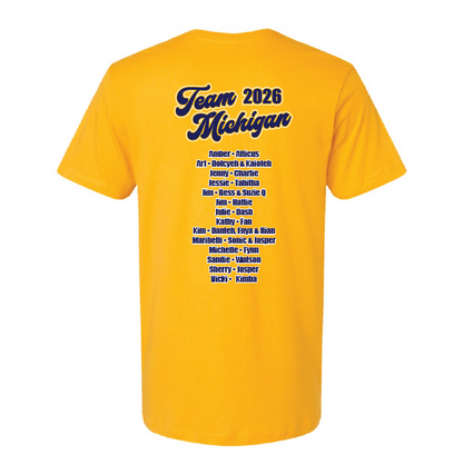 TEAM MICHIGAN  2026 T-Shirt