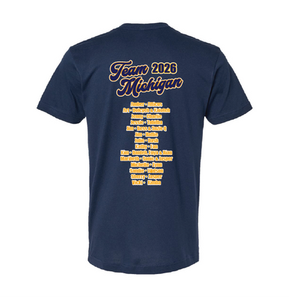 TEAM MICHIGAN  2026 T-Shirt