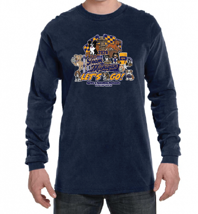 TEAM MICHIGAN 2026  T-Shirt  LONGSLEEVE
