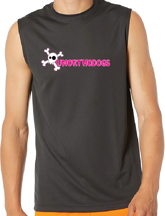 UNORTHODOGS BLACK SLEEVELESS