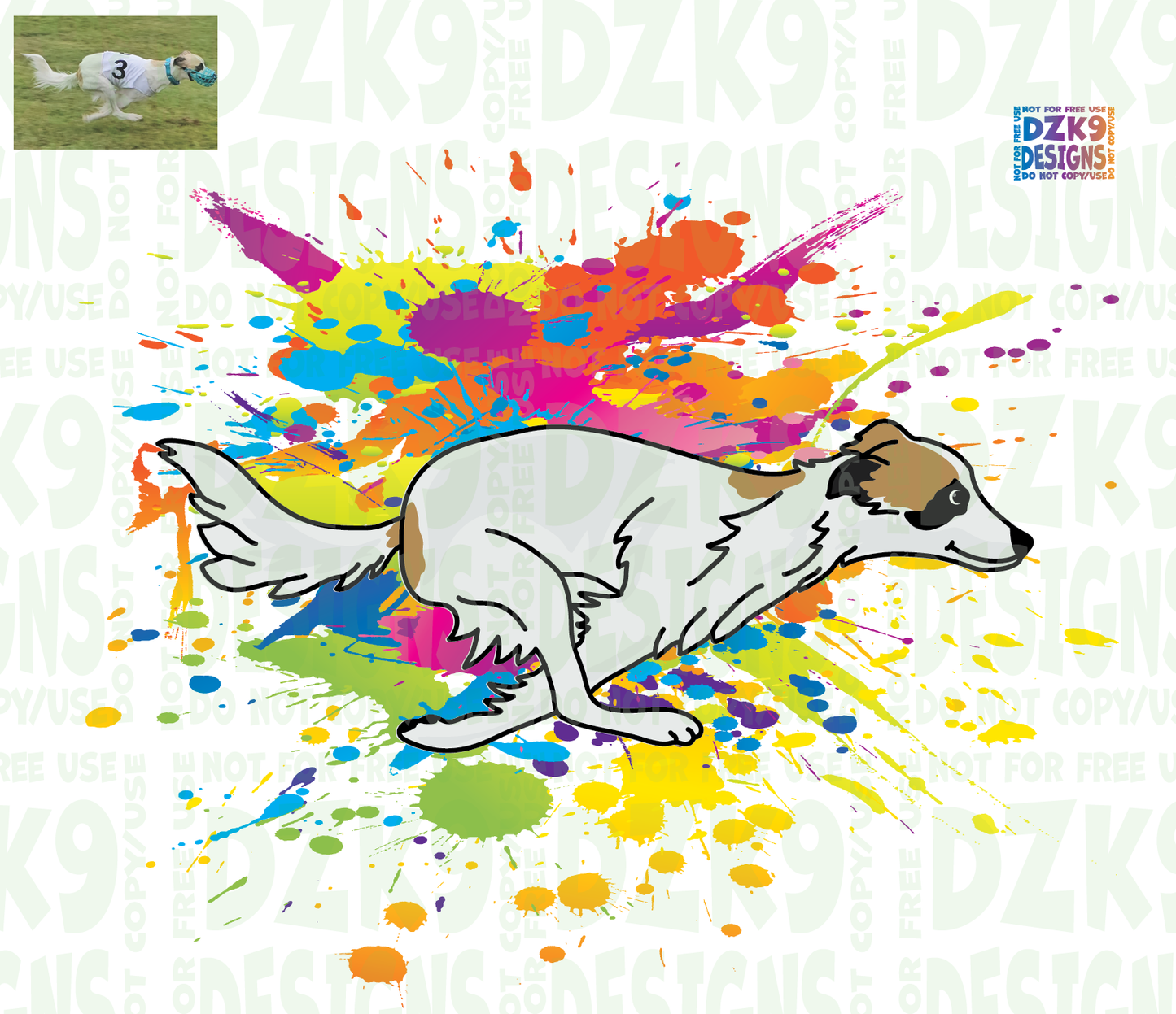 COLOR SPLASH  BREEDS COLLECTION - HandDrawn