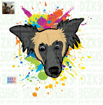 COLOR SPLASH  BREEDS COLLECTION - HandDrawn