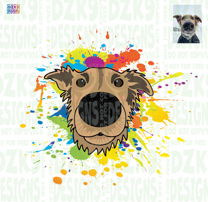 COLOR SPLASH  BREEDS COLLECTION - HandDrawn