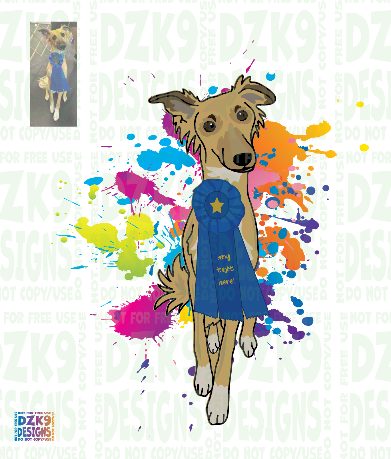 COLOR SPLASH  BREEDS COLLECTION - HandDrawn