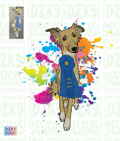 COLOR SPLASH  BREEDS COLLECTION - HandDrawn